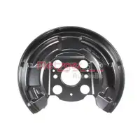 METZGER 6115530 SPRITZBLECH, BREMSSCHEIBE