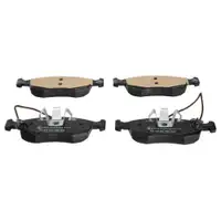 ATE Bremsenset Bremsscheiben Ø240,5 voll Bremsbeläge vorn Fiat 500 C 1.2 69PS
