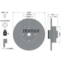 TEXTAR 92154503 Bremsscheiben 2 Stück hinten RENAULT