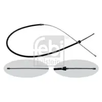 FEBI BILSTEIN 36348 Handbremsseil für VW, SKODA, SEAT