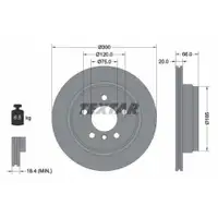 TEXTAR 92239703 Bremsscheiben 2 Stück hinten für BMW