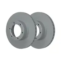 ATE 24.0124-0137.1 Bremsscheiben 2 Stück RENAULT