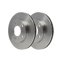 ATE 24.0124-0142.1 Bremsscheiben 2 Stück für MITSUBISHI