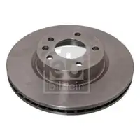 FEBI BILSTEIN 02494 Bremsscheiben 2 Stück vorn für OPEL
