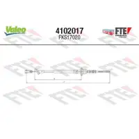 Seilzug Kupplungsbetätigung Fte 4102017 für Daewoo