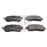 Bremsbelagsatz Scheibenbremse Febi Bilstein 116355 für Nissan Vorderachse