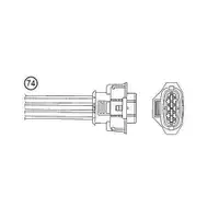 NTK 1892 Lambdasonde OZA531-GM22