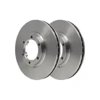 ATE 24.0124-0207.1 Bremsscheiben 2 Stück für MITSUBISHI