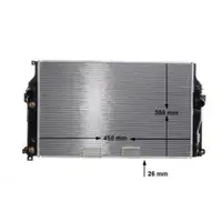 Kühler Motorkühlung Mahle CR 2273 000S Behr für Nissan