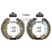 FEBI BILSTEIN 44313 Bremsbackensatz für OPEL, RENAULT