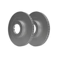 ATE 24.0124-0724.1 Bremsscheiben 2 Stück MITSUBISHI