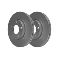 ATE 24.0125-0165.1 Bremsscheiben 2 Stück MAZDA