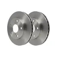 ATE 24.0125-0129.1 Bremsscheiben 2 Stück für TOYOTA
