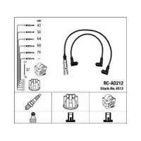 NGK 0512 Zündleitungssatz RC-AD212 für VW, AUDI