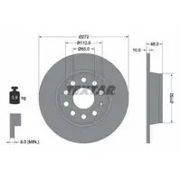 TEXTAR 92224903 Bremsscheiben 2 Stück VW