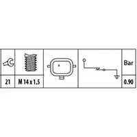HELLA 6ZL 003 259-901 Oeldruckschalter, 0,90 bar