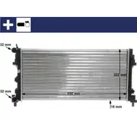 MAHLE CR 2081 000S Kühlmittelkühler