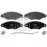 FEBI BILSTEIN 16441 Bremsbelagsatz für RENAULT, CITROËN, NISSAN
