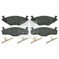 FEBI BILSTEIN 16012 Bremsbelagsatz für VW, SEAT