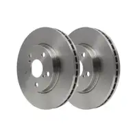 ATE 24.0128-0116.1 Bremsscheiben 2 Stück für TOYOTA