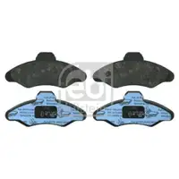 FEBI BILSTEIN 16038 Bremsbelagsatz für FORD