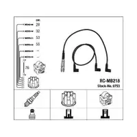 NGK 0753 Zündleitungssatz RC-MB218 für MERCEDES-BENZ