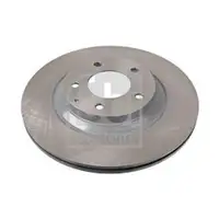 FEBI BILSTEIN 108627 Bremsscheiben 2 Stück hinten für MAZDA