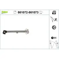 VALEO 861072 Fensterheber nur mitKomfort FL