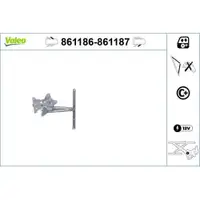 VALEO 861186 Fensterheber nur mitKomfort FL