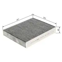 BOSCH 1 987 435 567 Filter, Innenraumluft R5567