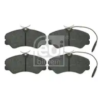 FEBI BILSTEIN 16049 Bremsbelagsatz für PEUGEOT, FIAT, CITROËN