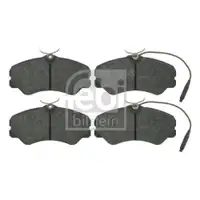 FEBI BILSTEIN 16049 Bremsbelagsatz für FIAT, PEUGEOT, CITROËN