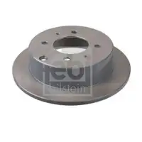 FEBI BILSTEIN Bremsscheiben 2 Stück hinten z. Bsp. für HYUNDAI