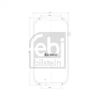 FEBI BILSTEIN 38633 Luftfederbalg für IVECO