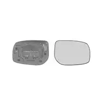 VAN WEZEL Aussenspiegelglas re. bhz. 5432838
