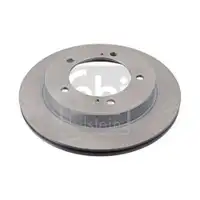 FEBI BILSTEIN 108602 Bremsscheiben 2 Stück vorn für SUZUKI