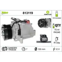 VALEO 813119 Kompressor HONDA CR-V III