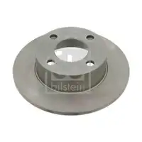 FEBI BILSTEIN Bremsscheiben 2 Stück hinten z. Bsp. für AUDI