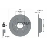 TEXTAR 92267803 Bremsscheiben 2 Stück hinten KIA