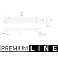 MAHLE CI 549 000P Ladeluftkühler