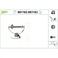 Fensterheber Valeo 861162 für Toyota für Lexus Vorne Links