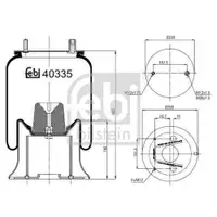 FEBI BILSTEIN 40335 Luftfederbalg