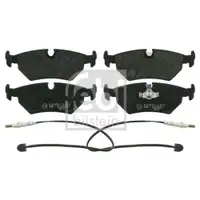 FEBI BILSTEIN 16223 Bremsbelagsatz für FIAT, LANCIA, PEUGEOT, CITROËN