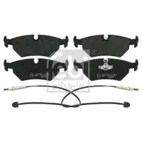 FEBI BILSTEIN 16223 Bremsbelagsatz für FIAT, LANCIA, PEUGEOT, CITROËN