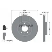 TEXTAR 92130403 Bremsscheiben 2 Stück MAZDA