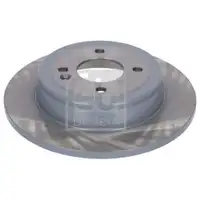Febi Bilstein Bremsenset Scheiben Ø262 voll Beläge hinten Hyundai i20 Kia Rio