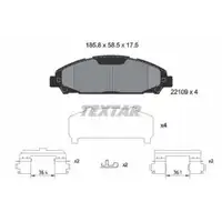 TEXTAR 2210901 PKW SBB für FORD