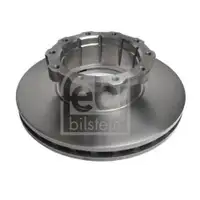FEBI BILSTEIN 07388 Bremsscheiben 2 Stück