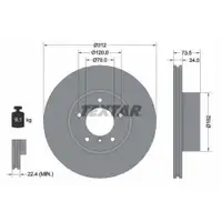 TEXTAR 92176105 Bremsscheiben 2 Stück BMW