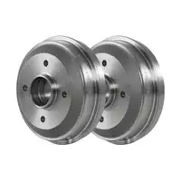 ATE 24.0218-0016.1 Bremstrommeln 2 Stück für PEUGEOT CITROËN